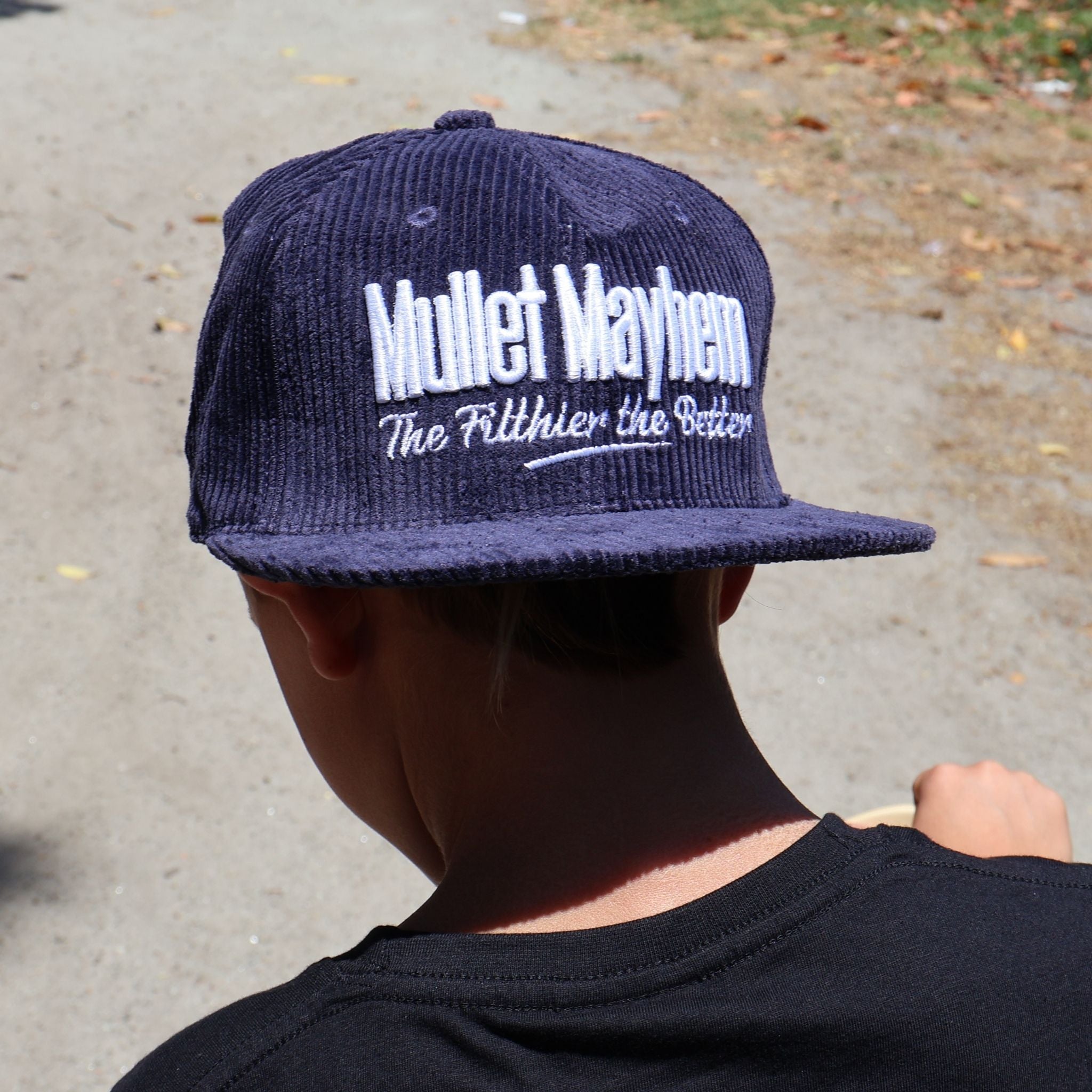 Corduroy Snap Back Hat