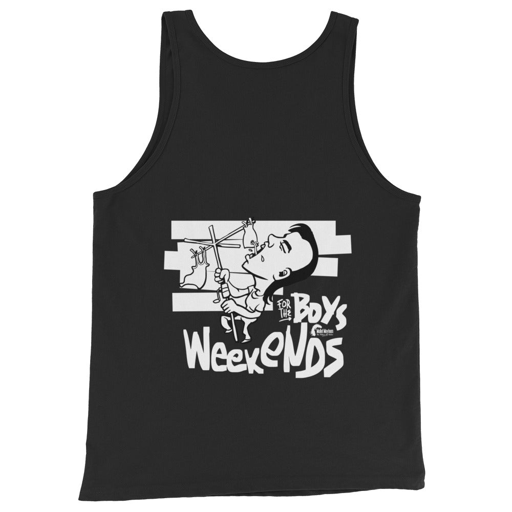 Weekends For The Boys Goon Range - Adult Singlet