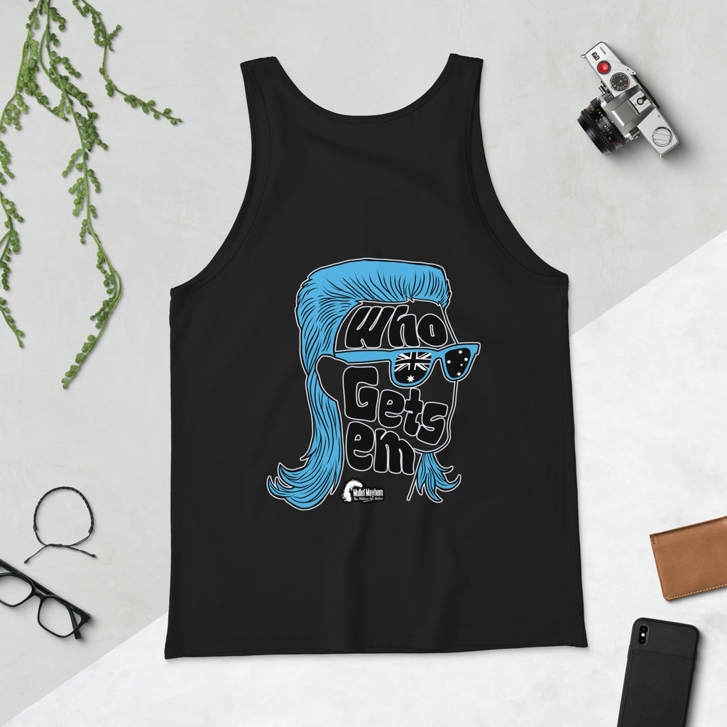 Who Gets Em Adult Singlet