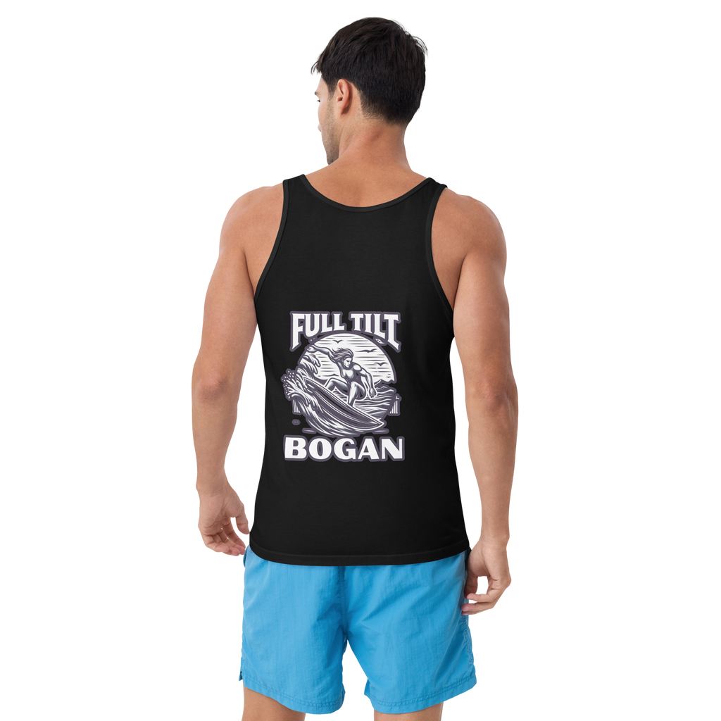 Full Tilt Bogan Surfing Range- Adult Singlet