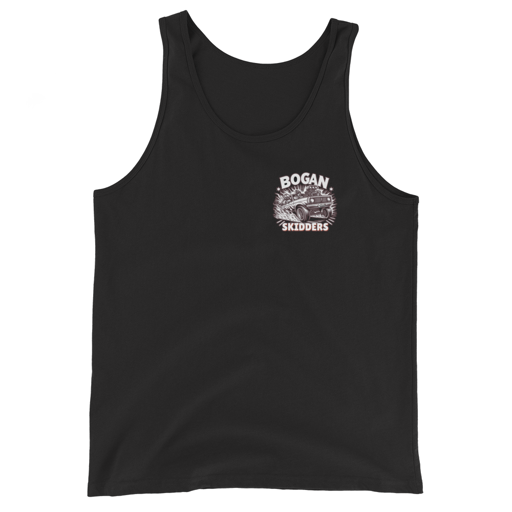 Bogan Skidders Beanie Bandit Adult singlet