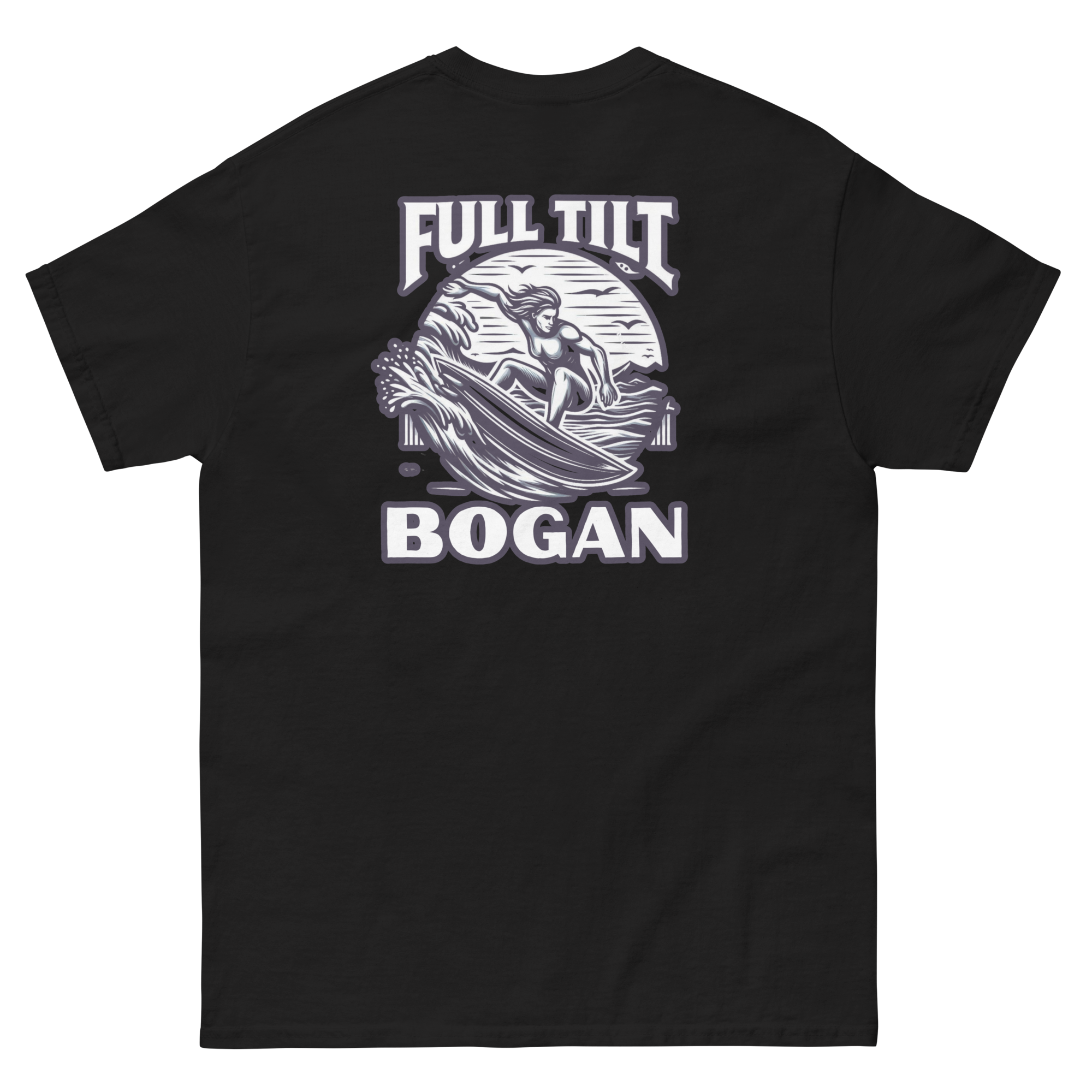 Full Tilt Bogan Surfing Range- Adult Tee