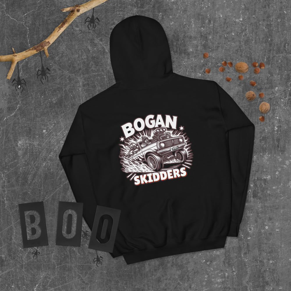 Bogan Skidders Beanie Bandit Adult Hoodie