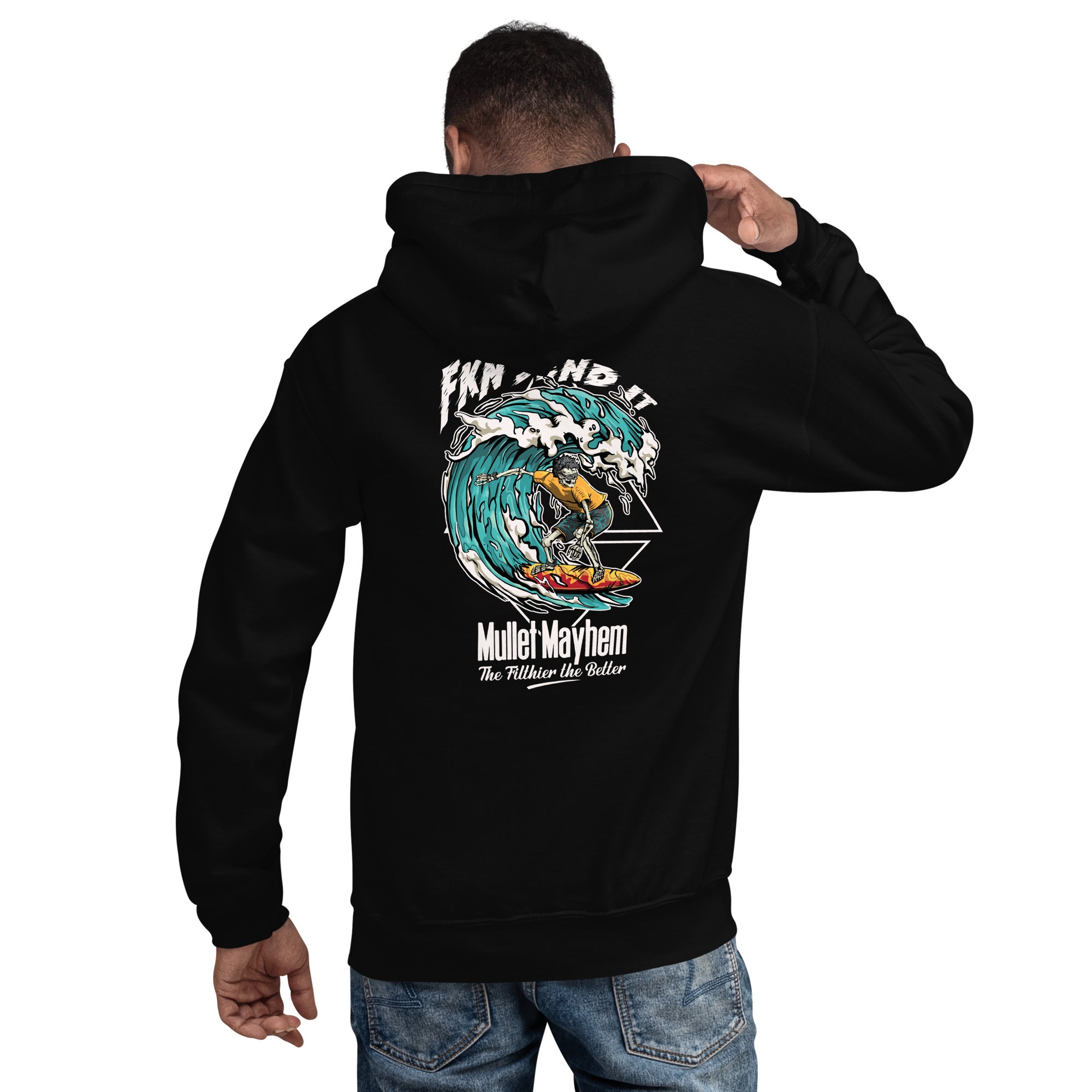 FKN Send It (surfing) MM Adult Hoodie