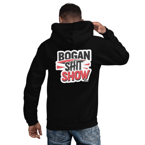 Bogan Shit Show Adult Hoodie