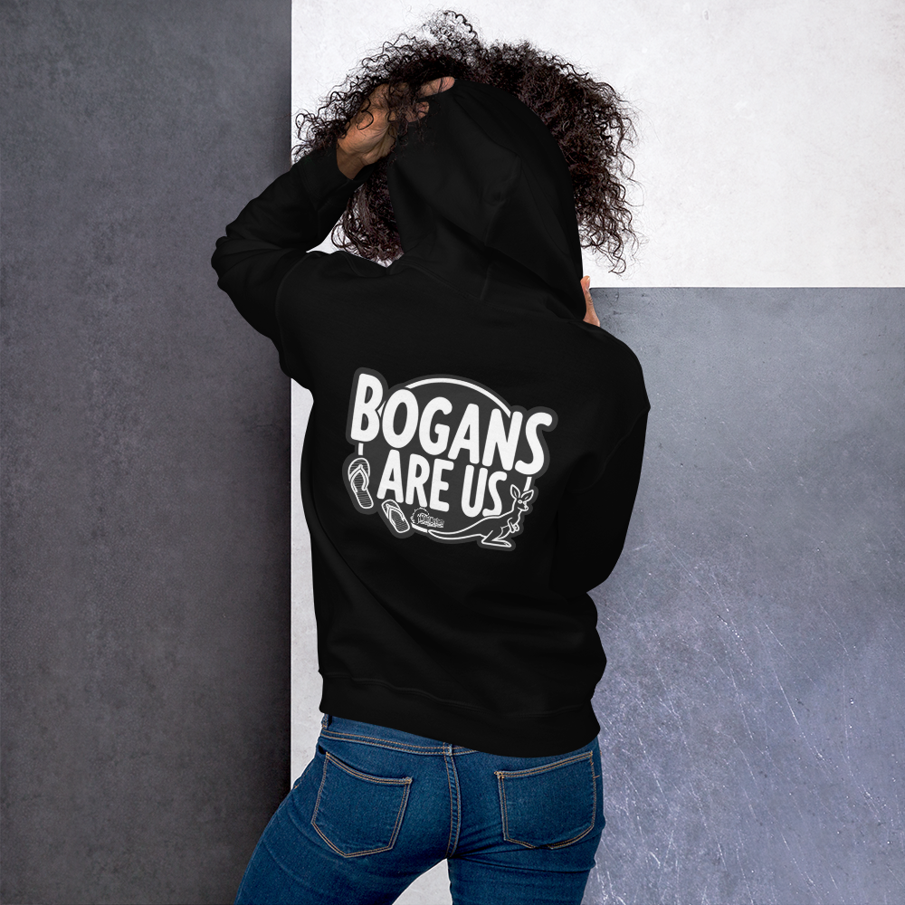 Bogan's are us Adult Hoodie