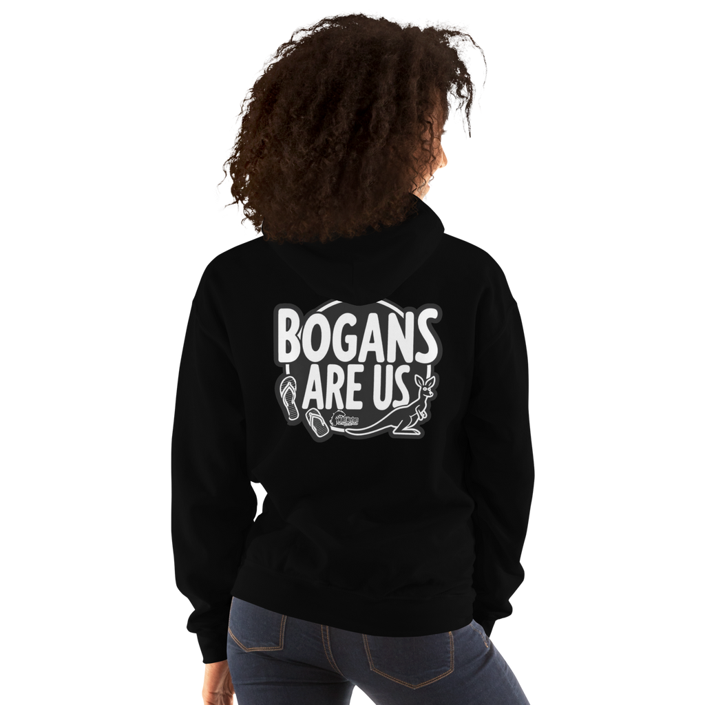 Bogan's are us Adult Hoodie